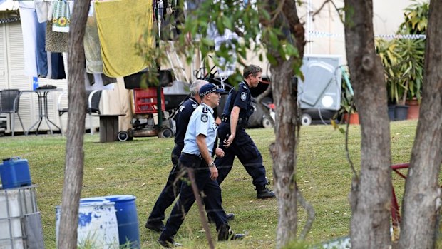 Relatives of the victim say they saw a man running from the property after the fire. (Photo: AAP)