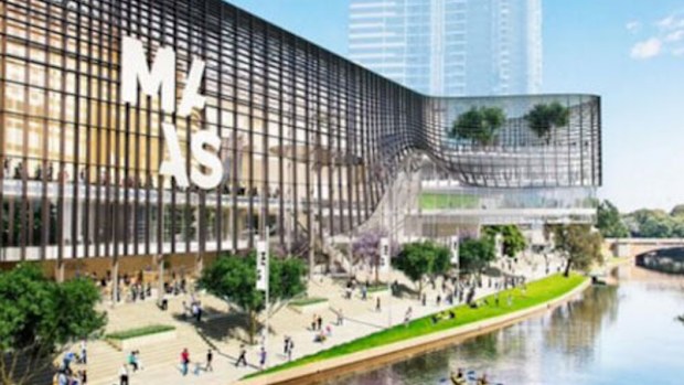 The proposed new design of the Powerhouse Museum.