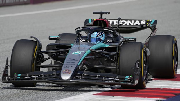 Mercedes' George Russell won the Austrian Grand Prix after Max Verstappen and Lando Norris collided.