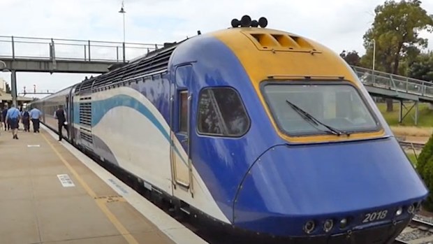 The girl was travelling from Wagga Wagga to Sydney when, police allege, she was sexually touched by a man.