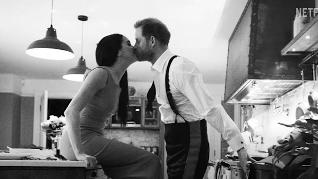 Still images from Prince Harry and Meghan Markle's Netflix documentary first trailer