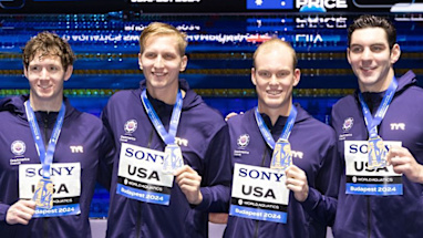 Team USA, 4x100 freestyle relay