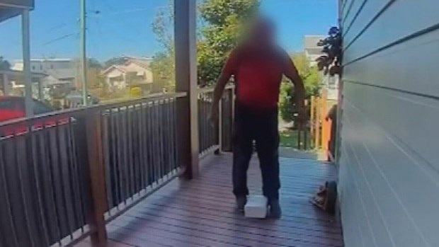 CCTV footage acquired by 9News has shown how some posties treat packages when they think no one is looking - from throwing them over a fence to kicking them to the front door.