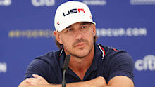 Brooks Koepka speaks ahead of the Ryder Cup. 