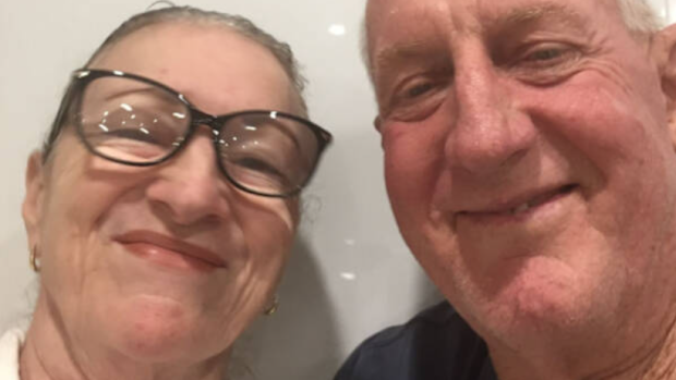 Helen and her husband John were left in disbelief after three police officers showed up to their doorstep.