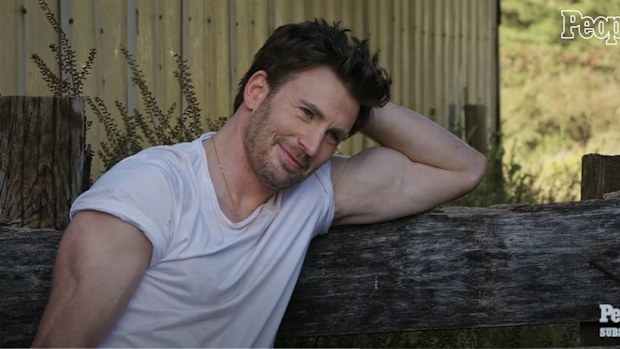 Chris Evans is named People magazine's Sexiest Man Alive 2022