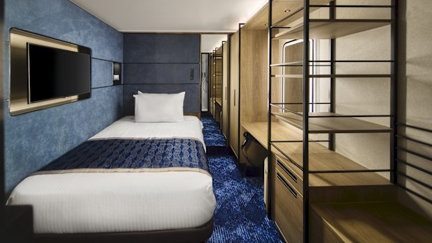 A studio cruise for one person aboard a Norwegian cruise liner