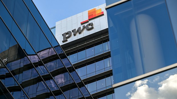 The PwC building in Riverside Quay, Southbank, Melbourne.