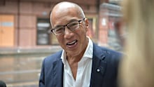 Charlie Teo arrives at the HCCA as his inquiry reconvenes on Tuesday, March 27, 2023.  (Photo Nick Moir)