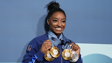 9. Simone Biles, Gymnastics