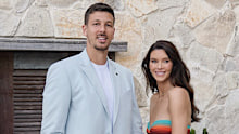 Brittany Hockley and husband Ben Siegrist