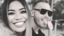 Cyrell Paule from MAFS and Eden Dally from Love Island Australia celebrate their two-year anniversary.