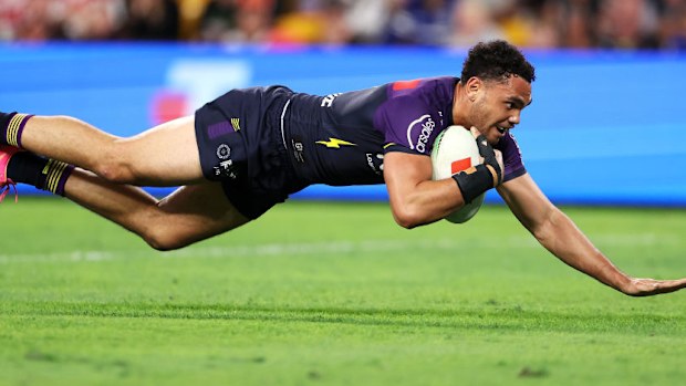 Xavier Coates of the Melbourne Storm