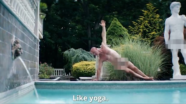 Chris Meloni's naked Peloton ad