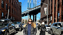 Head to Dumbo for views of the Manhattan Bridge.