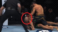 Islam Makhachev finished off Alexander Volkanovski with brutal punches to the head. 