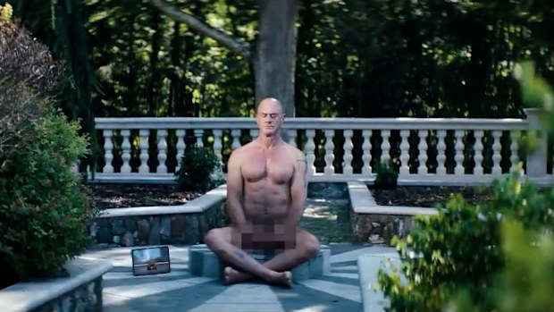 Chris Meloni's naked Peloton ad