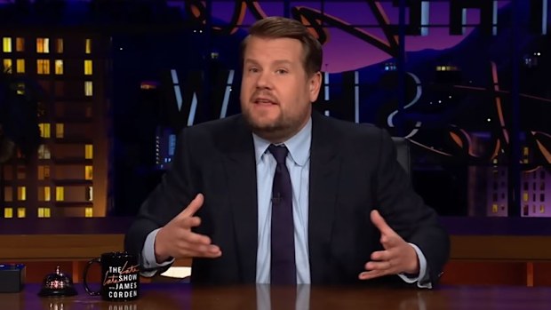 James Corden addresses Balthazar restaurant incident during Late Late Show opening monologue