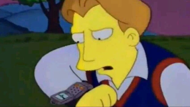 Smartwatch in The Simpsons