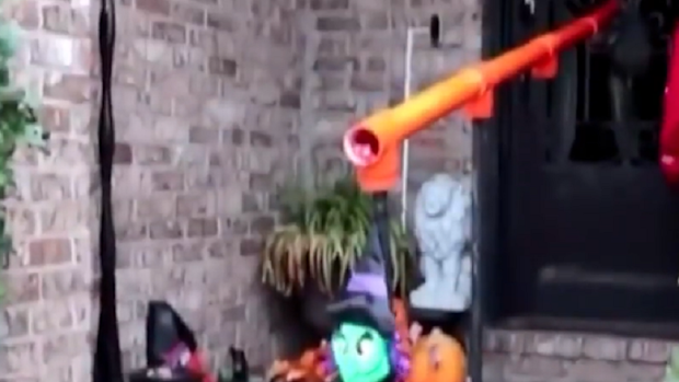 Trick or treat invention safe delivery of treats