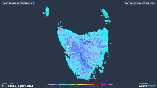 Weather forecast Australia: Tasmania records lowest July temperature on ...