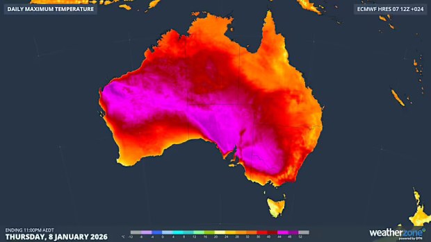 Australia Heatwave update: Western Australia reaches nearly 50 degrees ...
