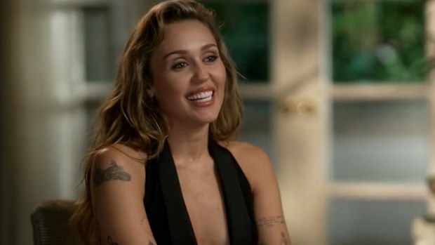 Miley Cyrus talks about engagement on Good Morning America