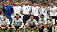 England's 2006 World Cup quarter final starting squad.