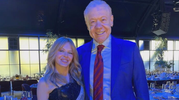 Kylie Minogue and Anthony Pratt