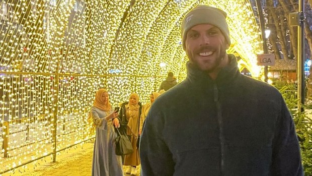 Kyle Chalmers and gf Norway