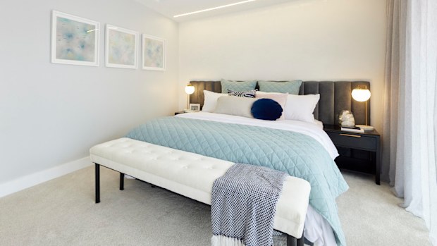 Josh and Luke Master Bedroom The Block 2021