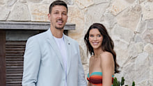 Brittany Hockley and husband Ben Siegrist