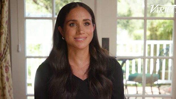 Meghan Markle chats to Variety