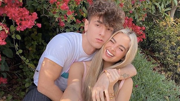 Addison Rae and Bryce Hall