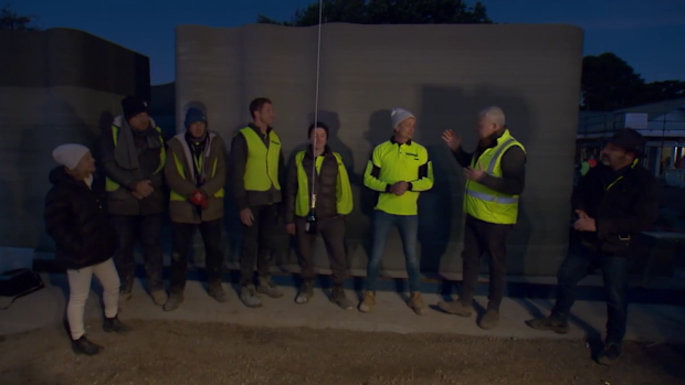 Scott Cam reveals Australia's first ever complete 3D-printed house on The Block 2022.