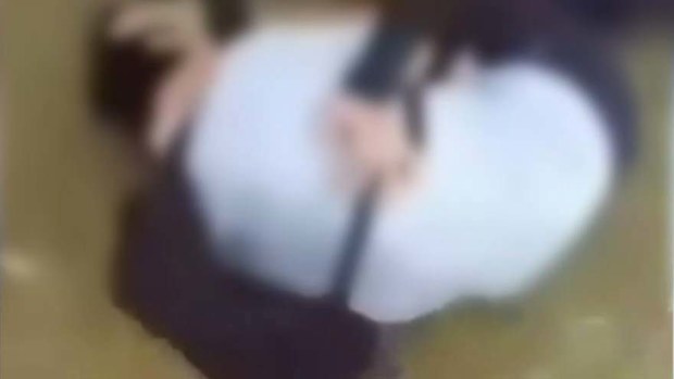 Schoolboy hospitalised after train station attack in Sydney.