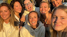 Ashley Tisdale (left) has sparked a Hollywood drama with an essay about a former group of friends. 