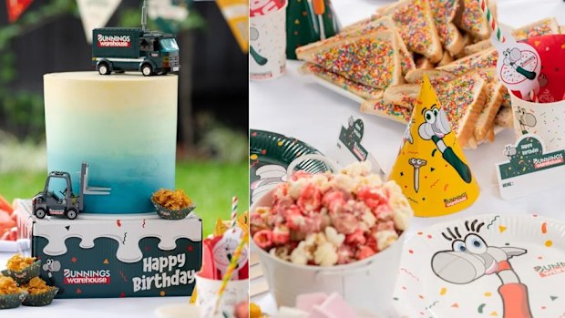 Bunnings party pack. 