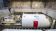 The latest machine has been given the name "Betty" after much-loved Australian Olympian Betty Cuthbert.