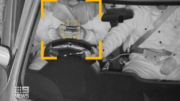 Mobile phone detection cameras