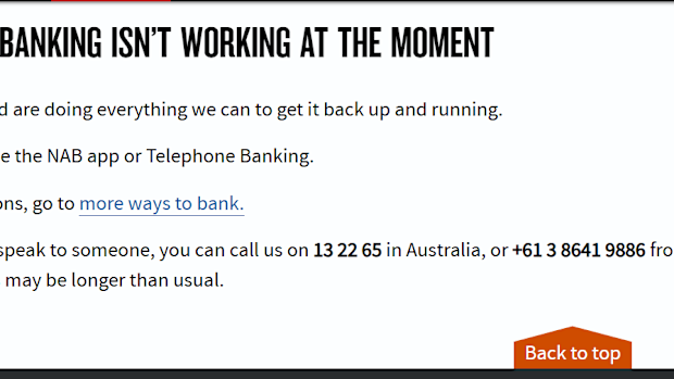 Internet banking restored after thousands locked out during NAB outage ...