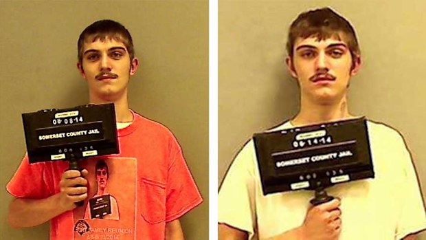 It's mugshots all the way down. Drink-driving joker Robert Burt (Supplied) 