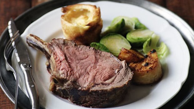 Roast with classic Yorkshire pudding