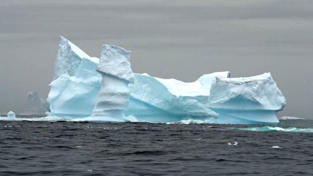 Iceberg floating off the western Antarctic peninsula (Getty Images)