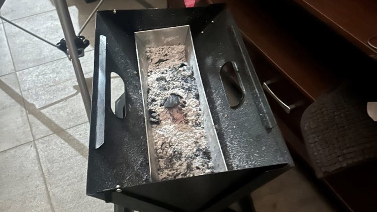 Family narrowly avoids fatal disaster after using a barbecue as a ...
