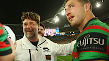 Russell Crowe, Sam Burgess, 2014 NRL Grand Final