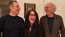 Seinfeld's Julia Louis-Dreyfus, Jerry Seinfeld and Larry David reunited for the holidays.
