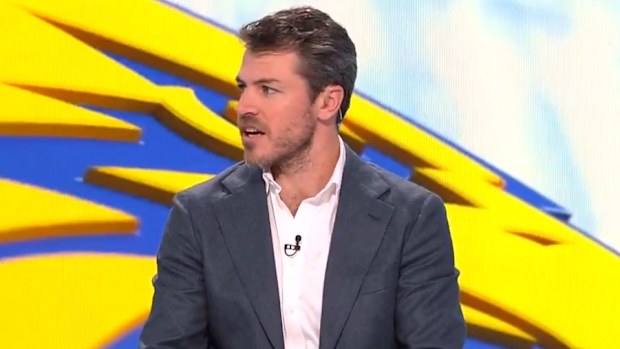 Isaac Smith on the Sunday Footy Show.