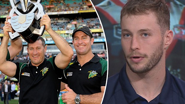 Sam Walker, babası ve amcası Ben ve Shane'in NRL'de antrenör olmasını destekliyor.