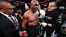 Mike Tyson post fight.